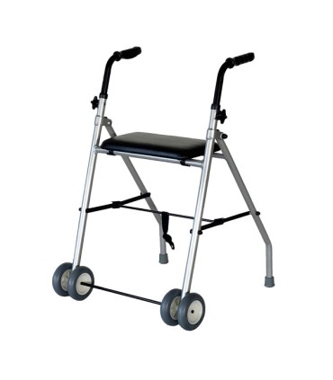 Andador Ultraligero AD251ALU | 3kg, 2 Ruedas y Asiento