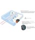 Cojín Antiescaras Viscoflex Plus ECJ 000A (Ergonómico) | Ortopedia Lowcost