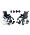 Silla de Ruedas de Acero Plegable Breezy Premium