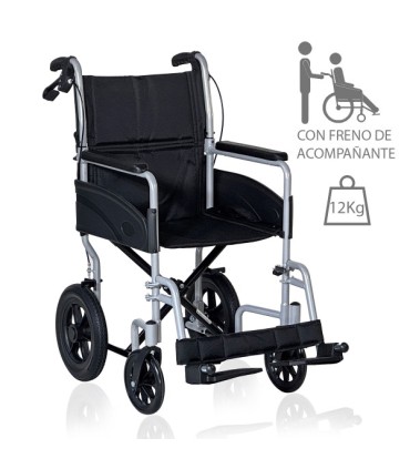 Silla de Transporte PL80 Mini Transfer (12kg) con Frenos | Ortopedia Lowcost