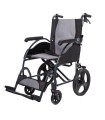 Silla de Ruedas de Transporte Plegable y Ligera 2238 con Frenos