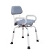 Silla de Ducha Giratoria Acolchada (136kg) | Ortopedia Lowcost