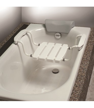 Asiento de Aluminio Ajustable para Bañera | Ortopedia Lowcost