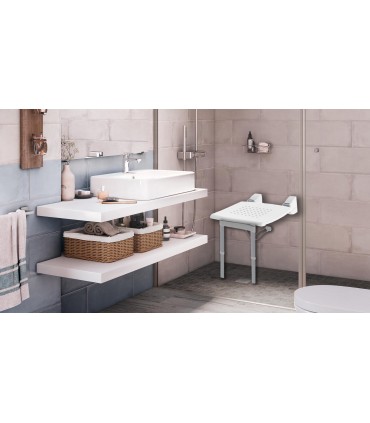 Asiento de Ducha Abatible con Patas PROFILO PLUS | Ortopedia Lowcost