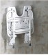 Asiento Ducha Abatible en U con Patas (Regulable) | Ortopedia Lowcost