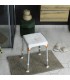 Taburete Ducha Portofino Redondo (150kg | 36cm) | Ortopedia Lowcost
