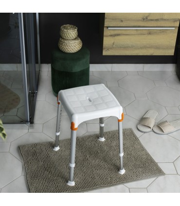 Taburete Ducha Portofino Redondo (150kg | 36cm) | Ortopedia Lowcost