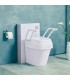 Elevador WC Regulable con Brazos Abatibles (160kg) | Ortopedia Lowcost