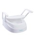 Elevador WC Regulable con Brazos Abatibles (160kg) | Ortopedia Lowcost