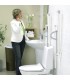 Barra Abatible OPTIMA con Pata (Etac) | Ortopedia Lowcost