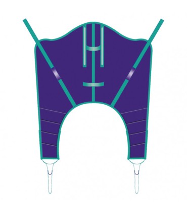 Arnés Grúa Envolvente Pacientes Inquietos (250kg) | Ortopedia Lowcost