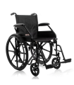 Silla de Ruedas Manual de Acero Reforzado PC-21