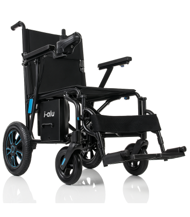 Silla de Ruedas Eléctrica I-alu Plegable | Ligera, Compacta y Potente