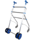 Andador Rollatino de Aluminio – Plegable, Ligero y Seguro para Mayores