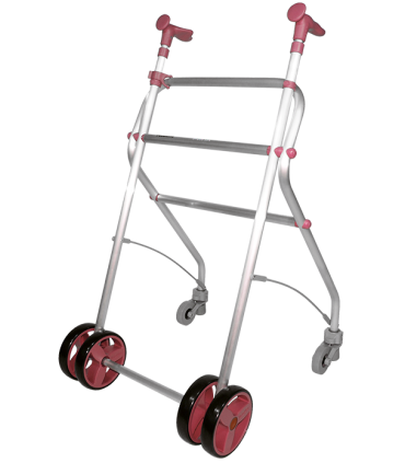 Andador Rollatino de Aluminio – Plegable, Ligero y Seguro para Mayores