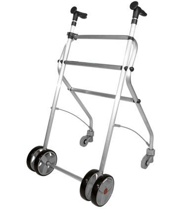 Andador Rollatino de Aluminio – Plegable, Ligero y Seguro para Mayores