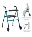 Andador de aluminio ZEN ROLLER EAN010B