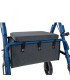 Andador y Silla 2 en 1 A41009F | Aluminio y Reposapiés Plegables