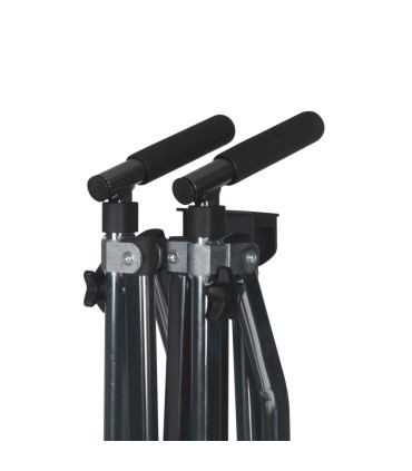Andador de Aluminio Plegable | 2 Ruedas y Ligero 4kg