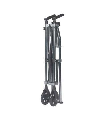 Andador de Aluminio Plegable | 2 Ruedas y Ligero 4kg