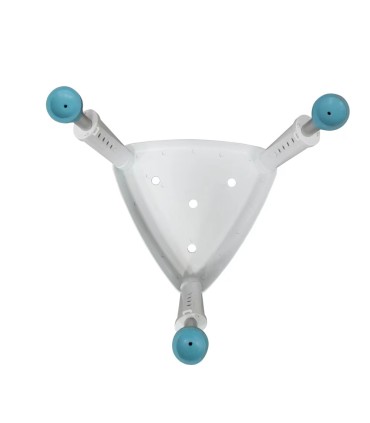 Taburete Ducha Triangular Inclinable (136kg) | Ortopedia Lowcost