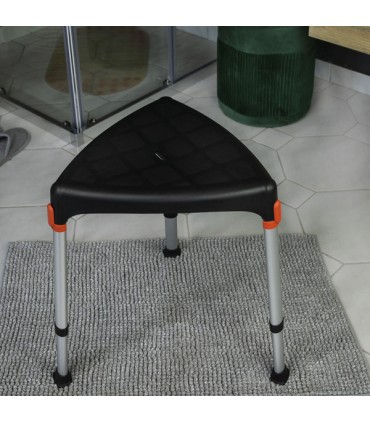 Taburete Ducha Triangular CORNER (Ideal Baños Pequeños) | Ortopedia Lowcost