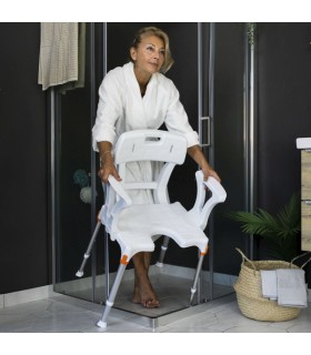 Silla de ducha Portofino en U con brazos – Mejor precio online