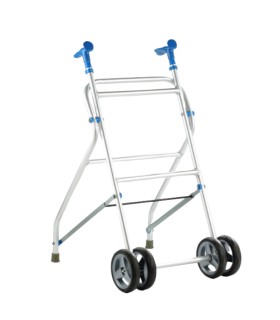 Andador Ultraligero 2 Ruedas Dobles | Aluminio 2,14kg y Ancho 49cm