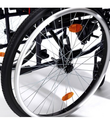 Silla Ruedas Aluminio Gades GAP (Ajustable | 140kg) | Ortopedia Lowcost SRM040D