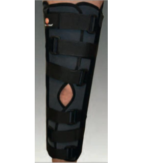 Inmovilizador de rodilla tipo eclipse