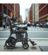Silla de ruedas eléctrica ultraligera VERA, fabricada en fibra de carbono y magnesio.
