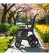 Silla de ruedas eléctrica ultraligera VERA, fabricada en fibra de carbono y magnesio.