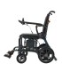 Silla de ruedas eléctrica ultraligera VERA, fabricada en fibra de carbono y magnesio.