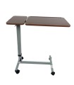 Mesa Auxiliar Doble Tablero Inclinable y Regulable en Altura con Ruedas