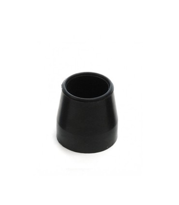 Contera para andador diametro 25mm negro (2  unidades)