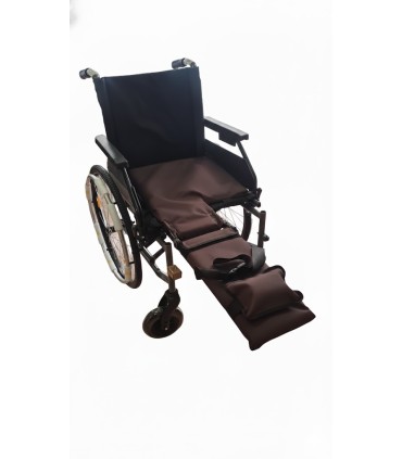 Reposapies elevable universal para silla de ruedas