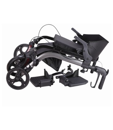 Andador y Silla 2 en 1 Modelo 22262 | Aluminio 10,8kg