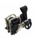 Andador y Silla 2 en 1 COMFORT | Aluminio Ligero Champagne
