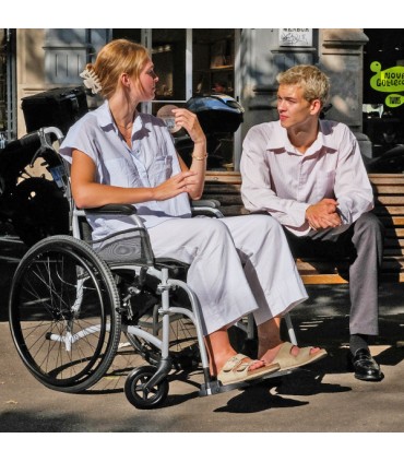 Silla Autopropulsable Ergo Transit (11kg) con Frenos | Ortopedia Lowcost