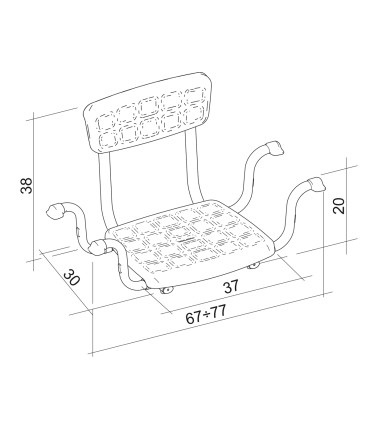 ASIENTO DE BAÑERA PORTOFINO