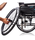 Silla Acero Saby Plus | Elige Rueda 300mm o 600mm | Ortopedia Lowcost