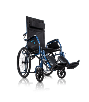 Silla Ruedas Reclinable 180º PC-15/151 | Acero Inox | Ortopedia Lowcost