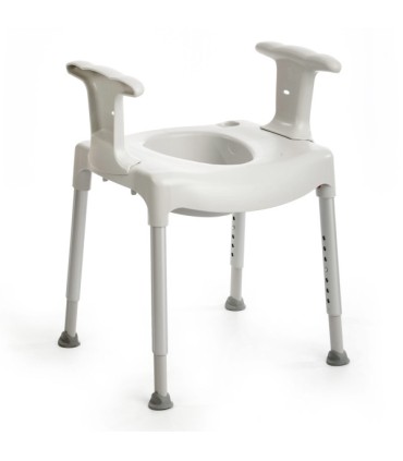 Elevador Inodoro con Patas Etac Swift | Silla Ducha 2 en 1 | Ortopedia Lowcost
