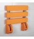 Asiento Ducha Abatible Pared | Acero Inox y Plástico | Ortopedia Lowcost