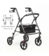Rollator Forte AD154 estrecho de 55cm con ruedas grandes.