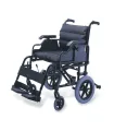 Silla de Ruedas de Transporte 2236 Aluminio Ligera con Antivuelco