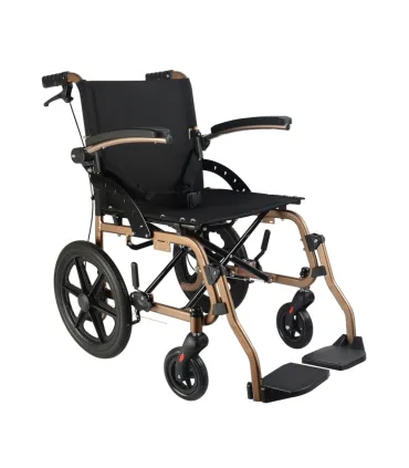 Silla 5323 Gold | Aluminio Ligero y Estrecho | Ortopedia Low Cost