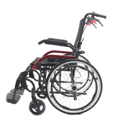 Silla Ruedas Aluminio Autopropulsable | Ortopedia Low Cost