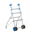 Andador Plegable Estrecho TRIAL | Solo 53 cm Ancho | 4 Ruedas