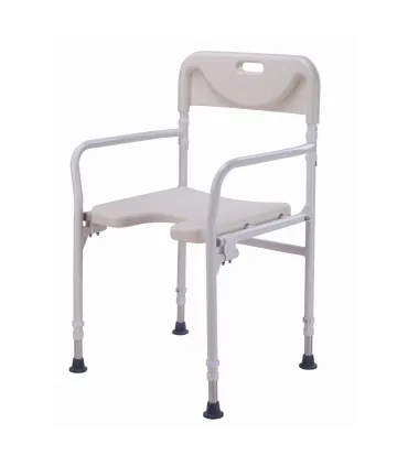 Silla Baño Plegable Aluminio | Regulable y Segura | Ortopedia Low Cost